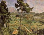 Mont Sainte Victoire seen from Bellevue Paul Cezanne